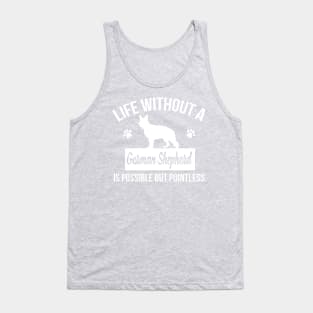 German Shepherd Tank Top